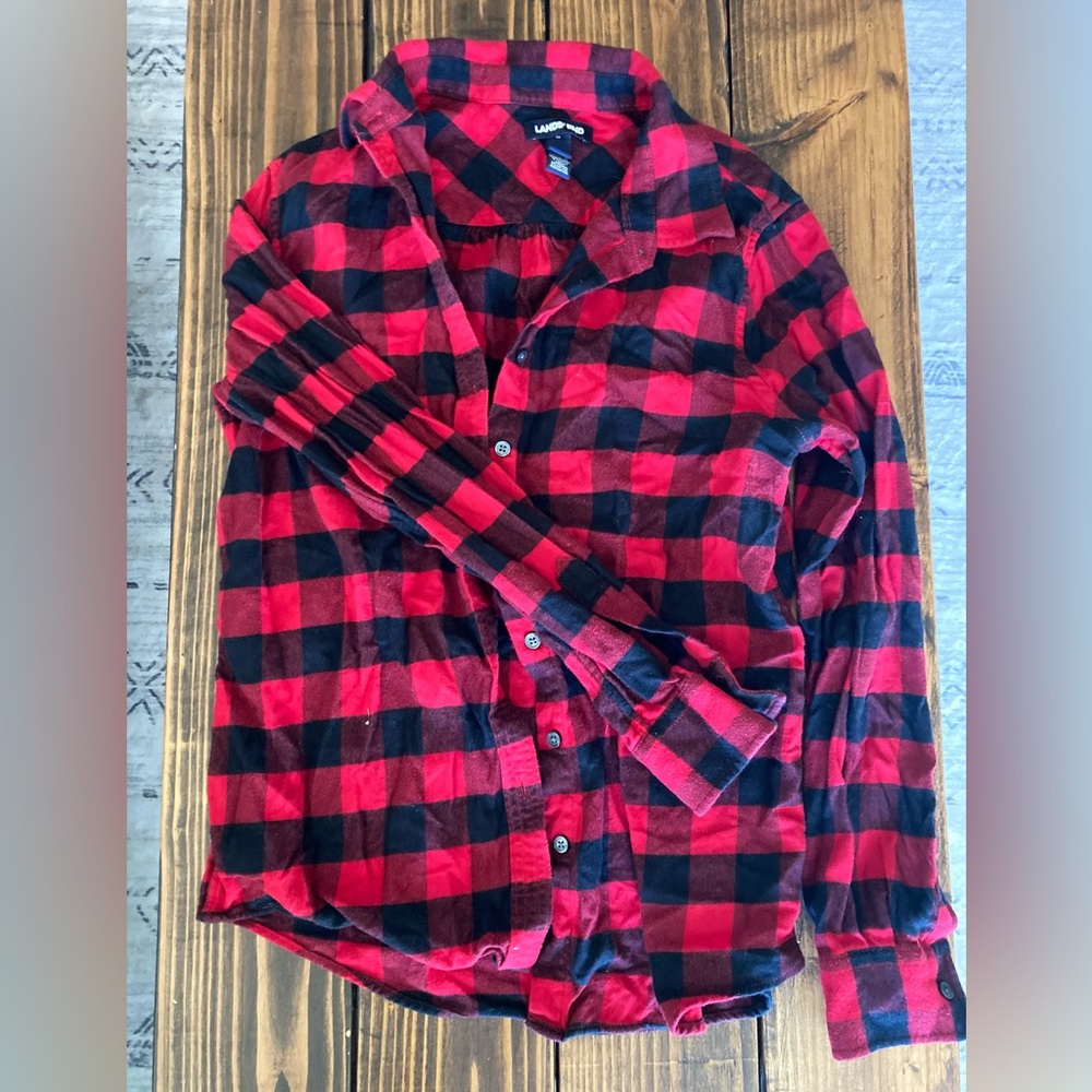 Lands’ End women’s flannel